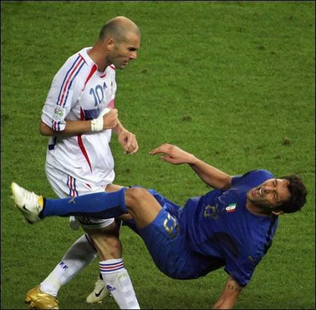 zidane vs materazzi
